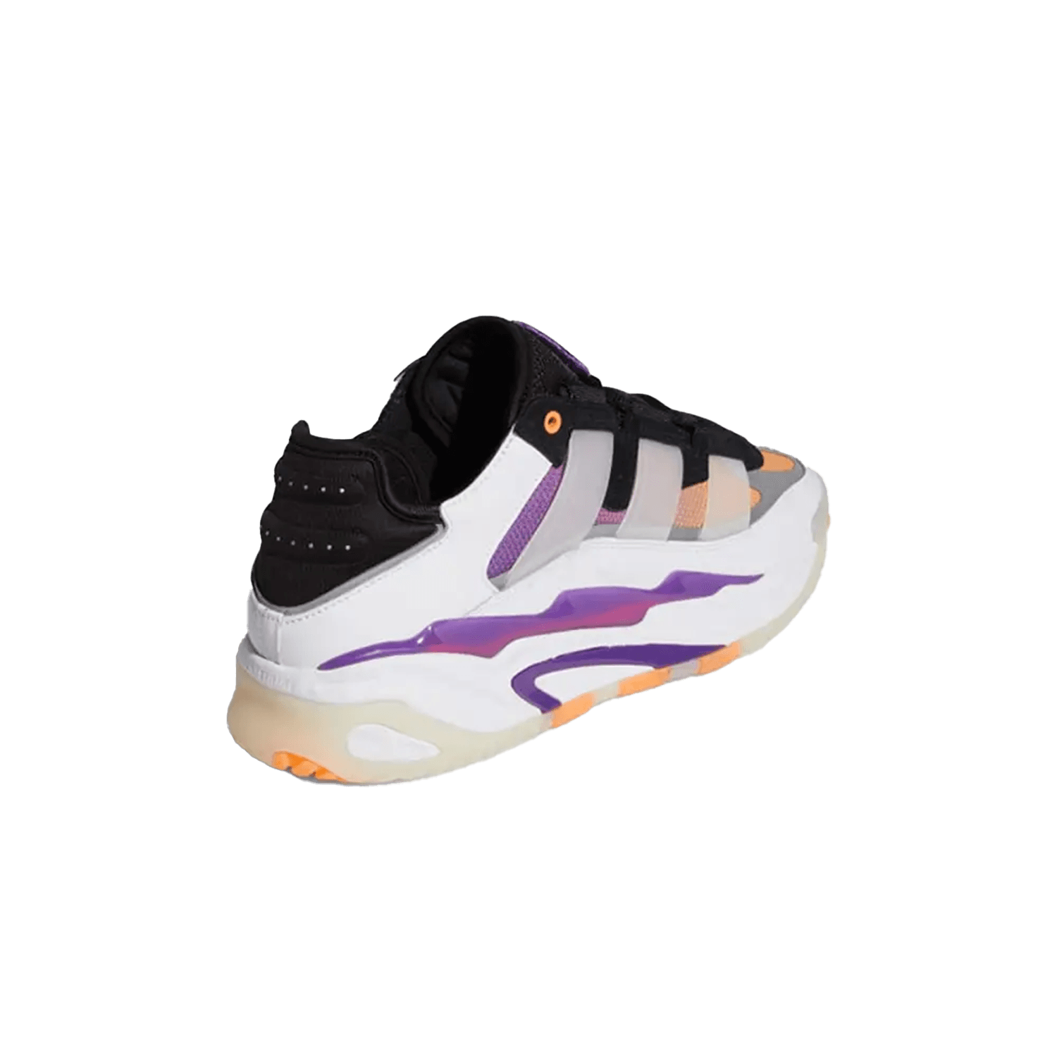 adidas Niteball White Purple — 4