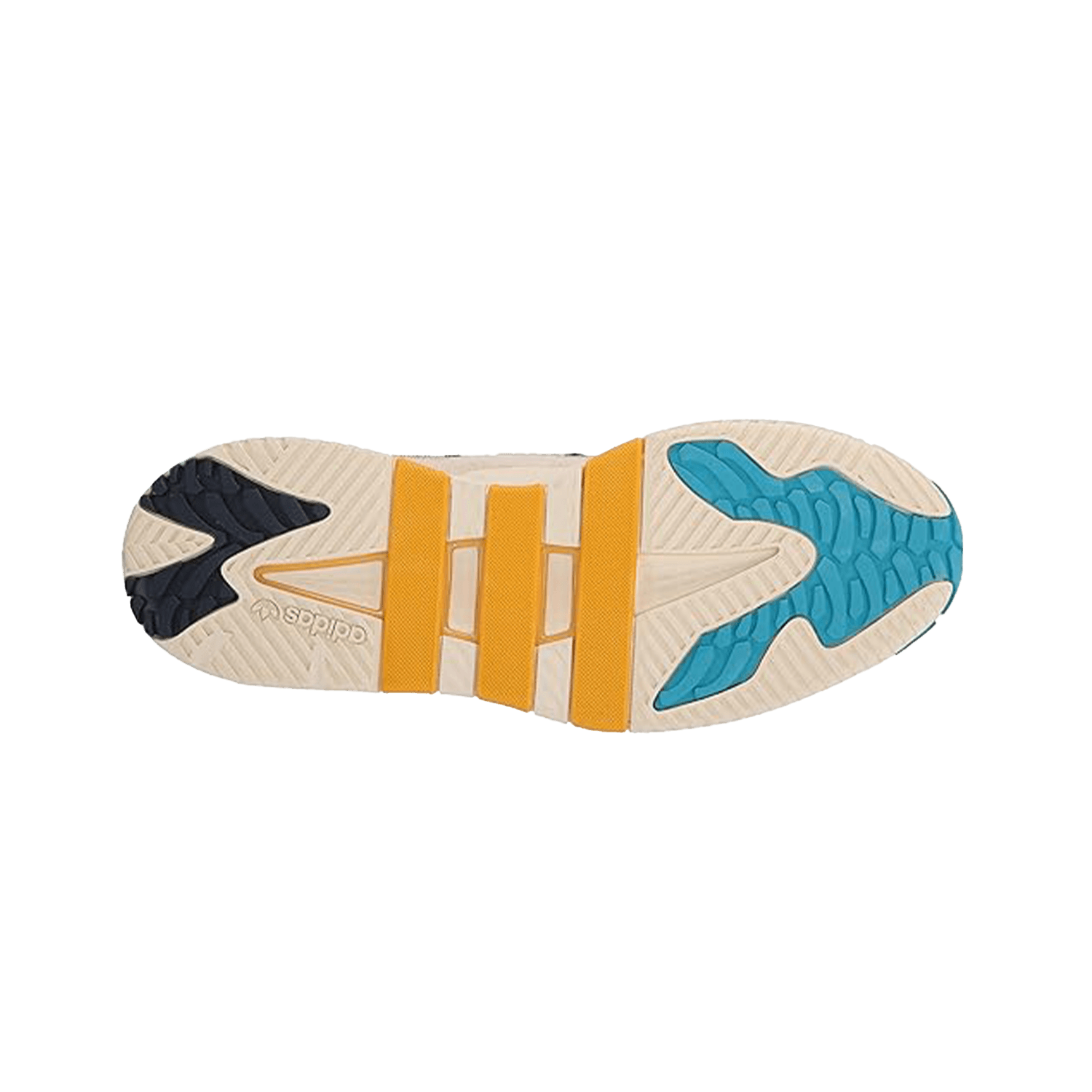 adidas Originals Men's Niteball Sneaker, WhiteSignal CyanNavy — 3