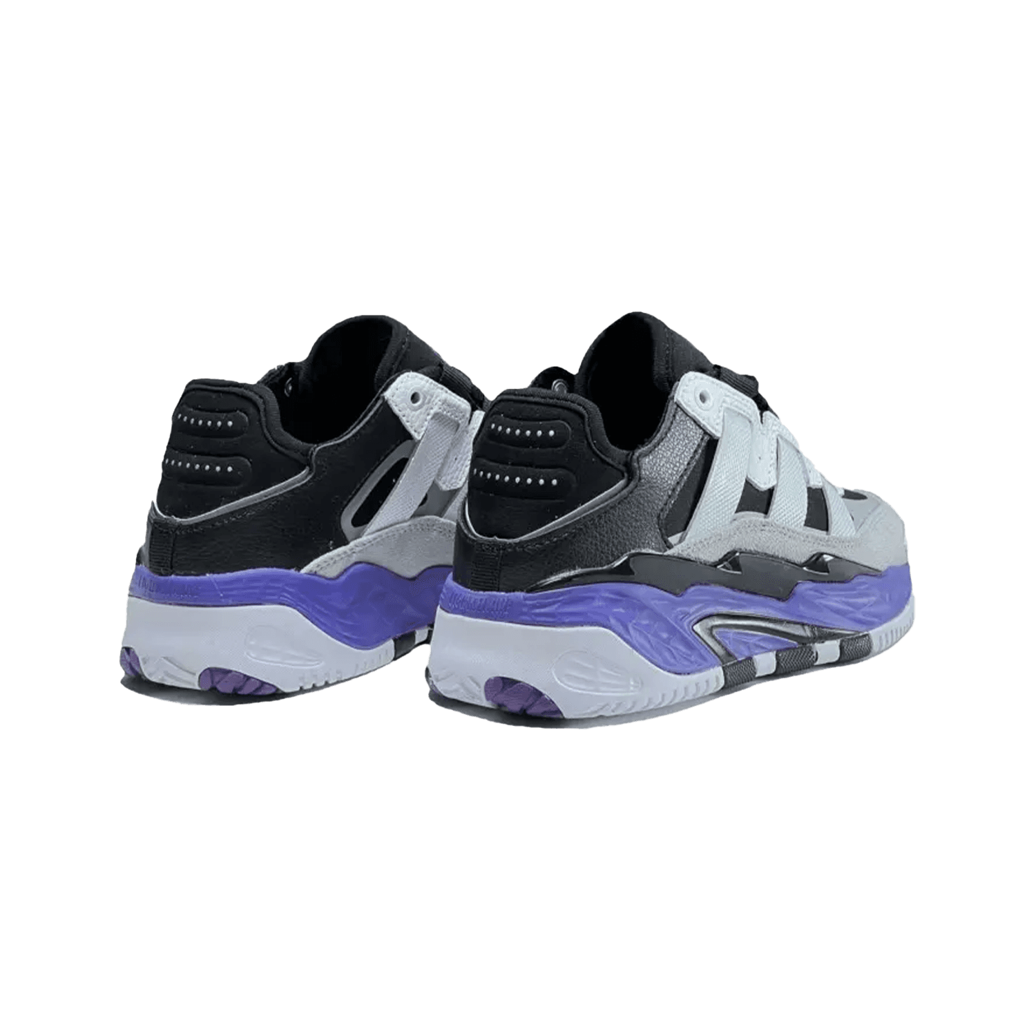 adidas originals Niteball 'White Black Purple' — 3