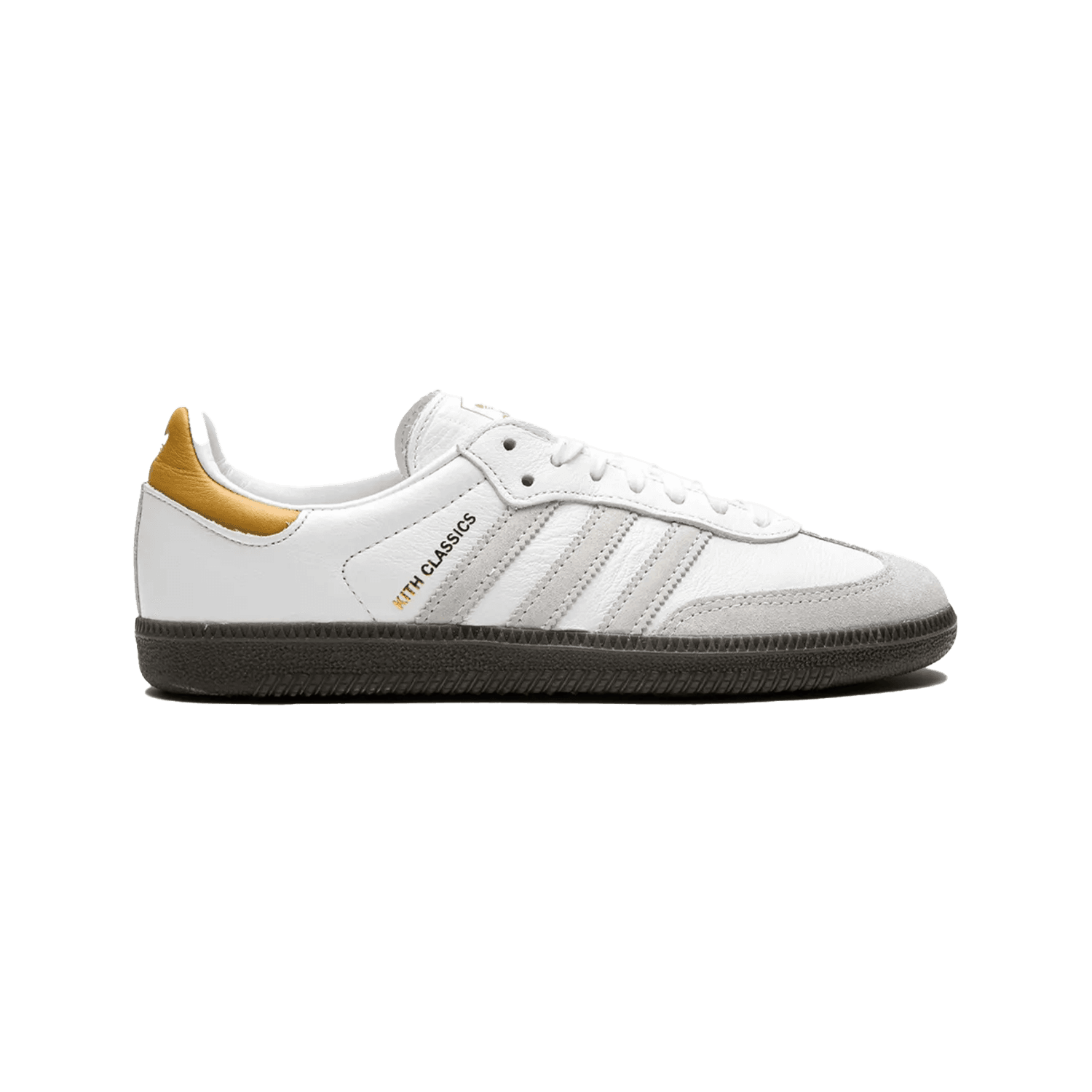 Adidas x Kith Samba “WhiteGreyGold” Sneakers