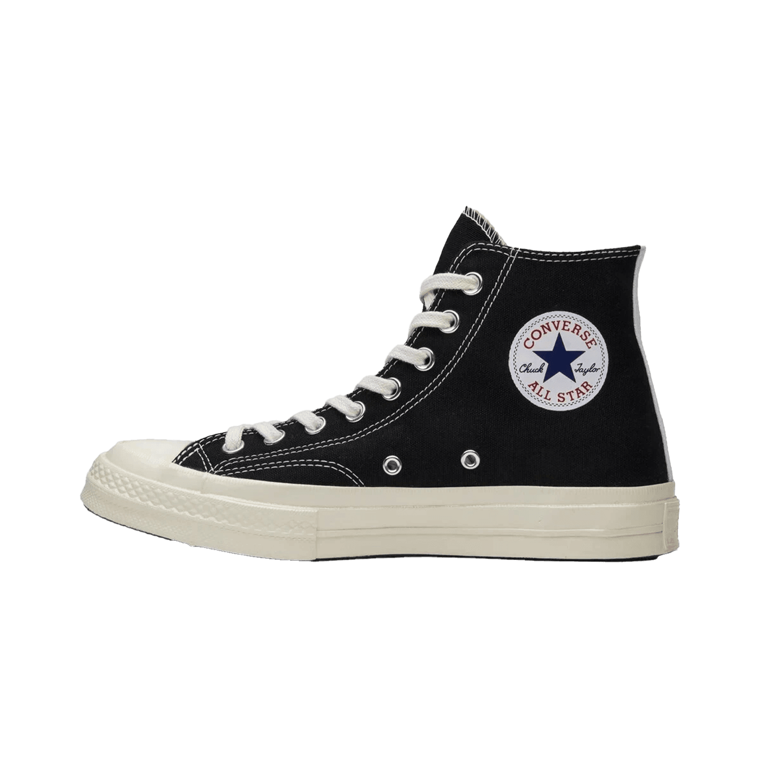 Converse Chuck Taylor All-Star 70 Hi Comme des Garcons PLAY Black 150204C — 3