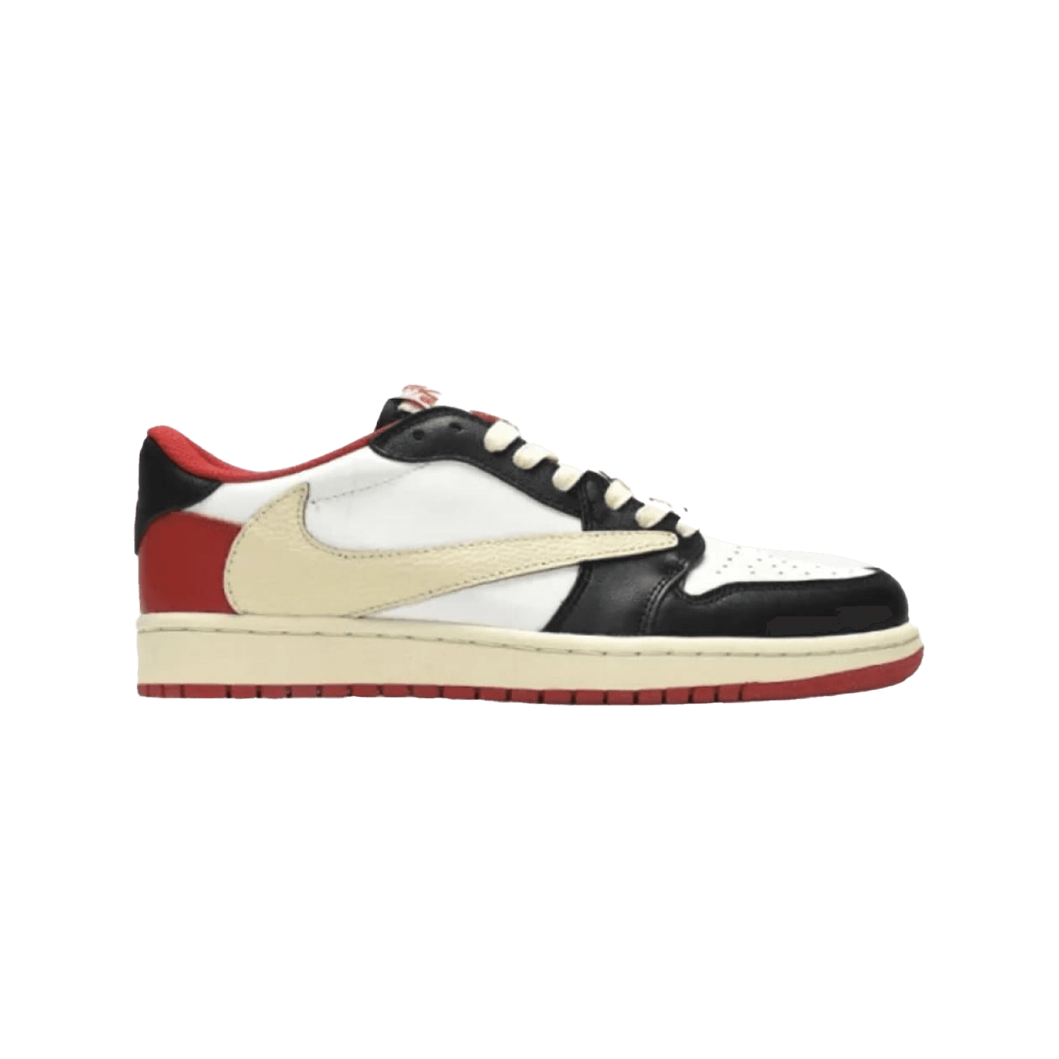 Jordan 1 Low Black Red x Travis Scott