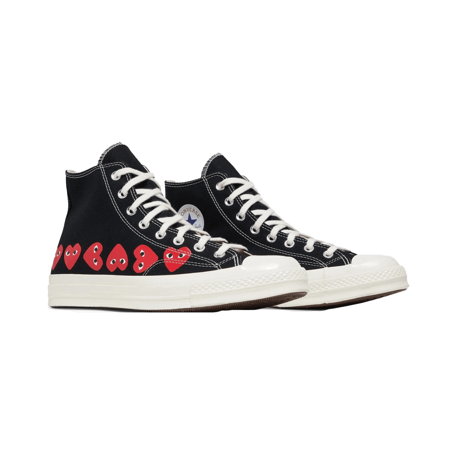 Mens Converse Chuck Taylor All Star 70 Hi 'Comme des Garcons PLAY Mult — 2