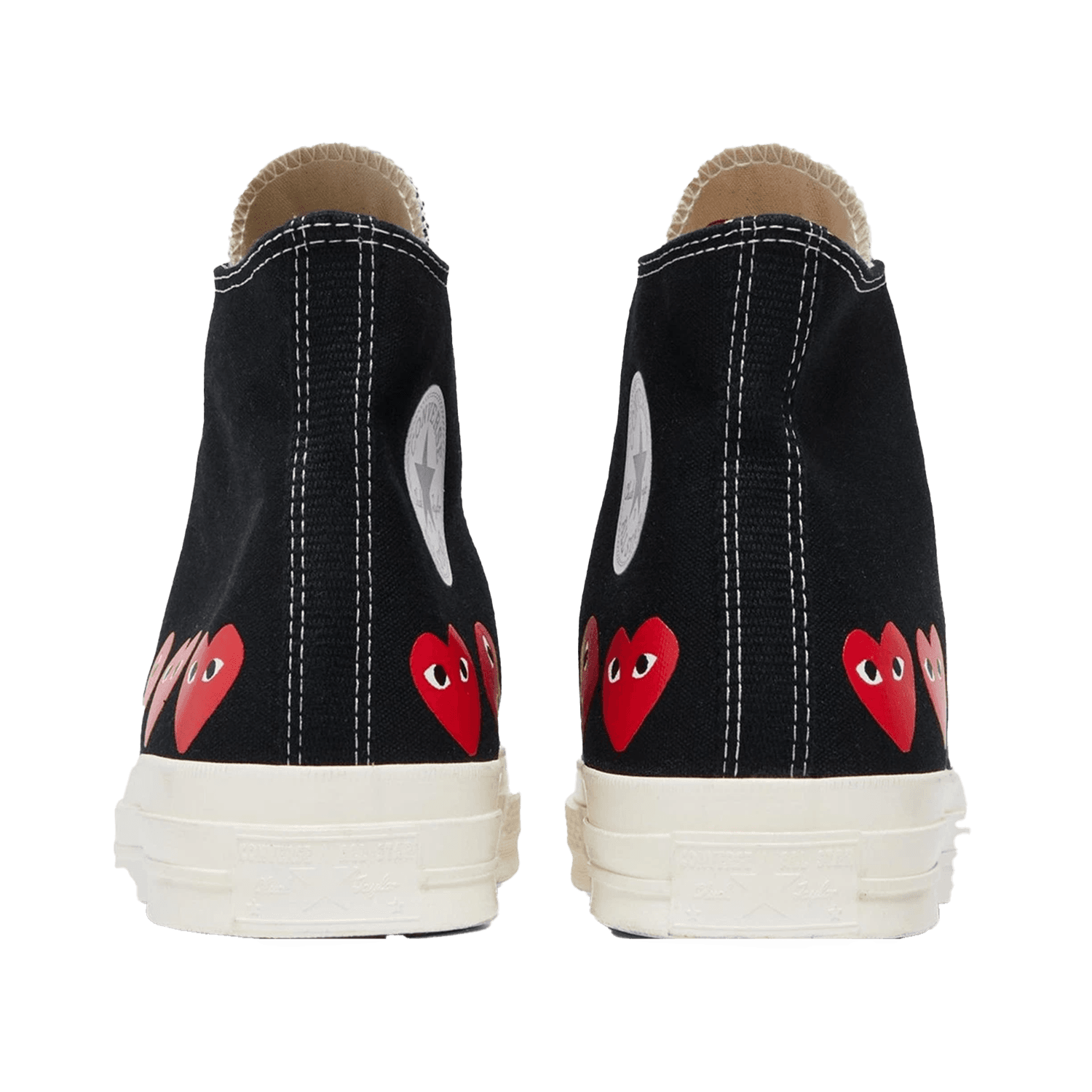 Mens Converse Chuck Taylor All Star 70 Hi 'Comme des Garcons PLAY Mult — 4