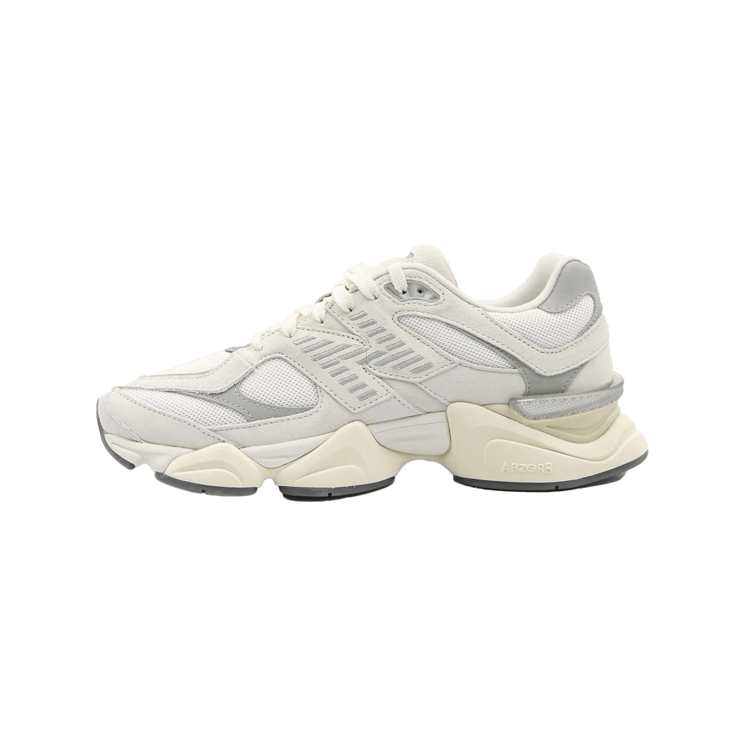 New Balance 9060 Unisex Sneakers Running Shoes Sea Salt Concrete White — 3