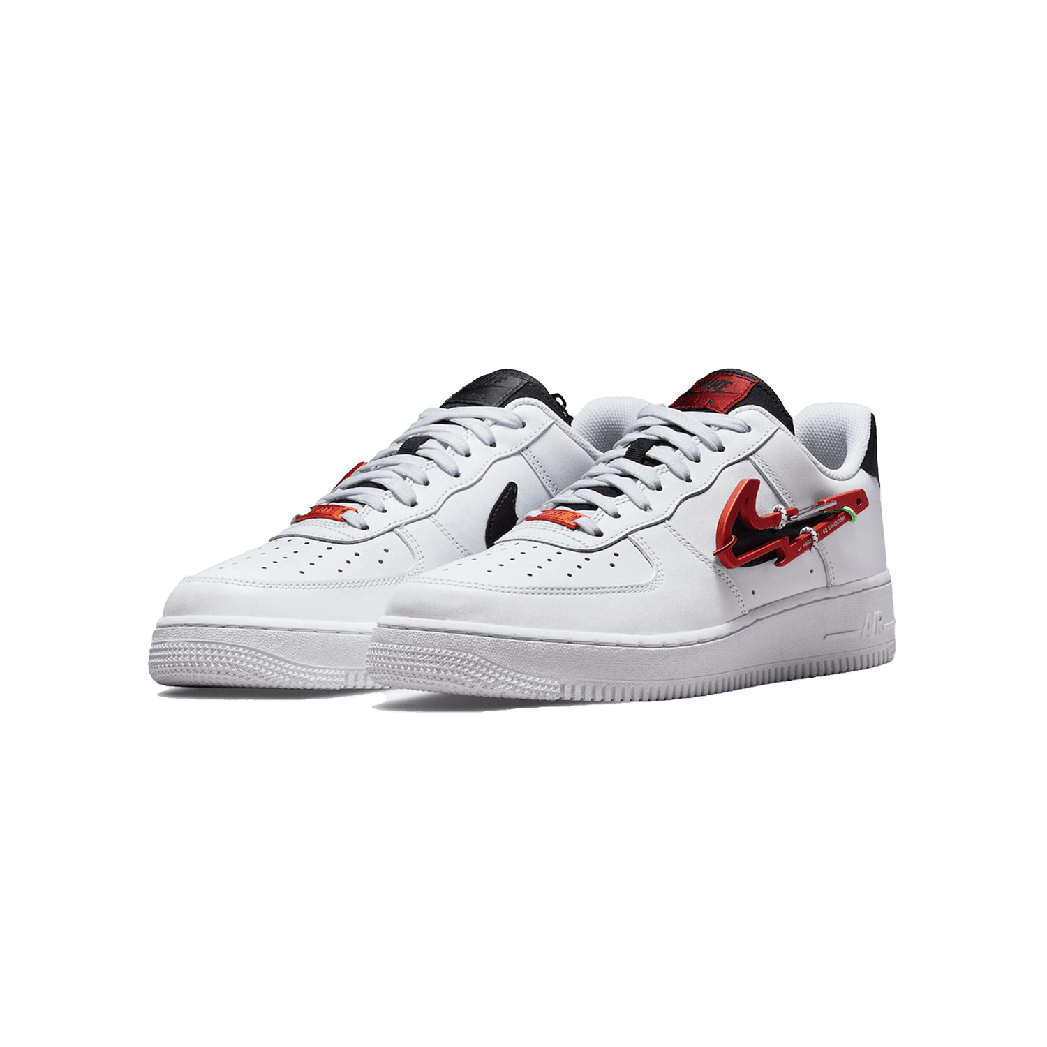 Nike Air Force 1 ’07 Premium ‘Carabiner – White Habanero Red’ — 3