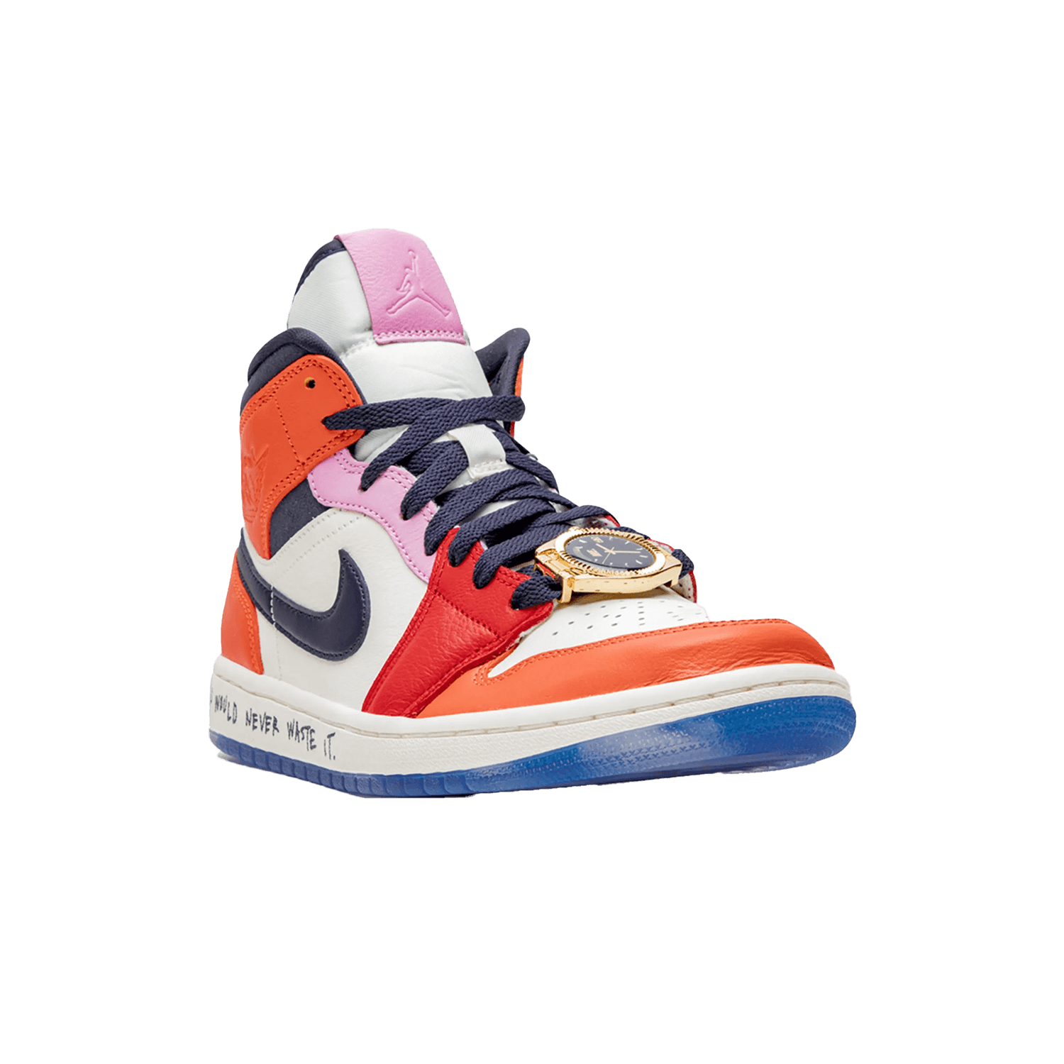 Nike x Melody Ehsani a Pair of Fearless High Top Air Jordan Sneakers — 2