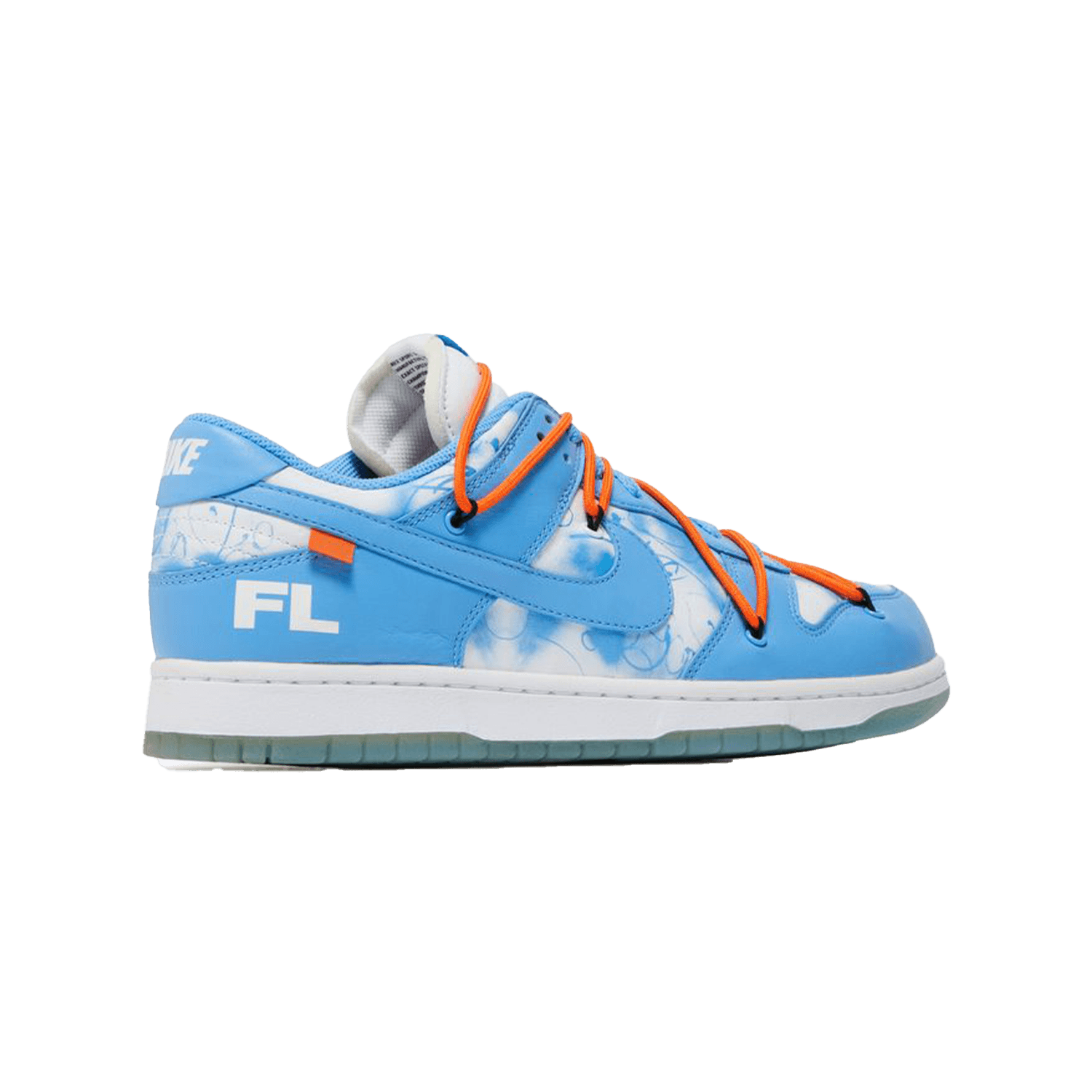 Off-White x Futura x Dunk Low 'UNC' — 3