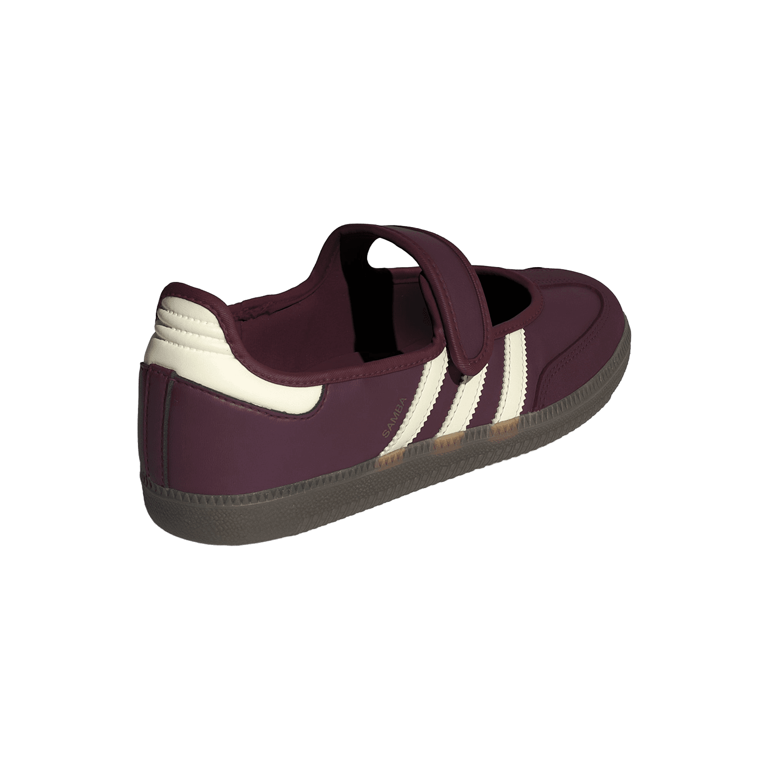 adidas Originals Samba mary jane sneakers in dark red — 4