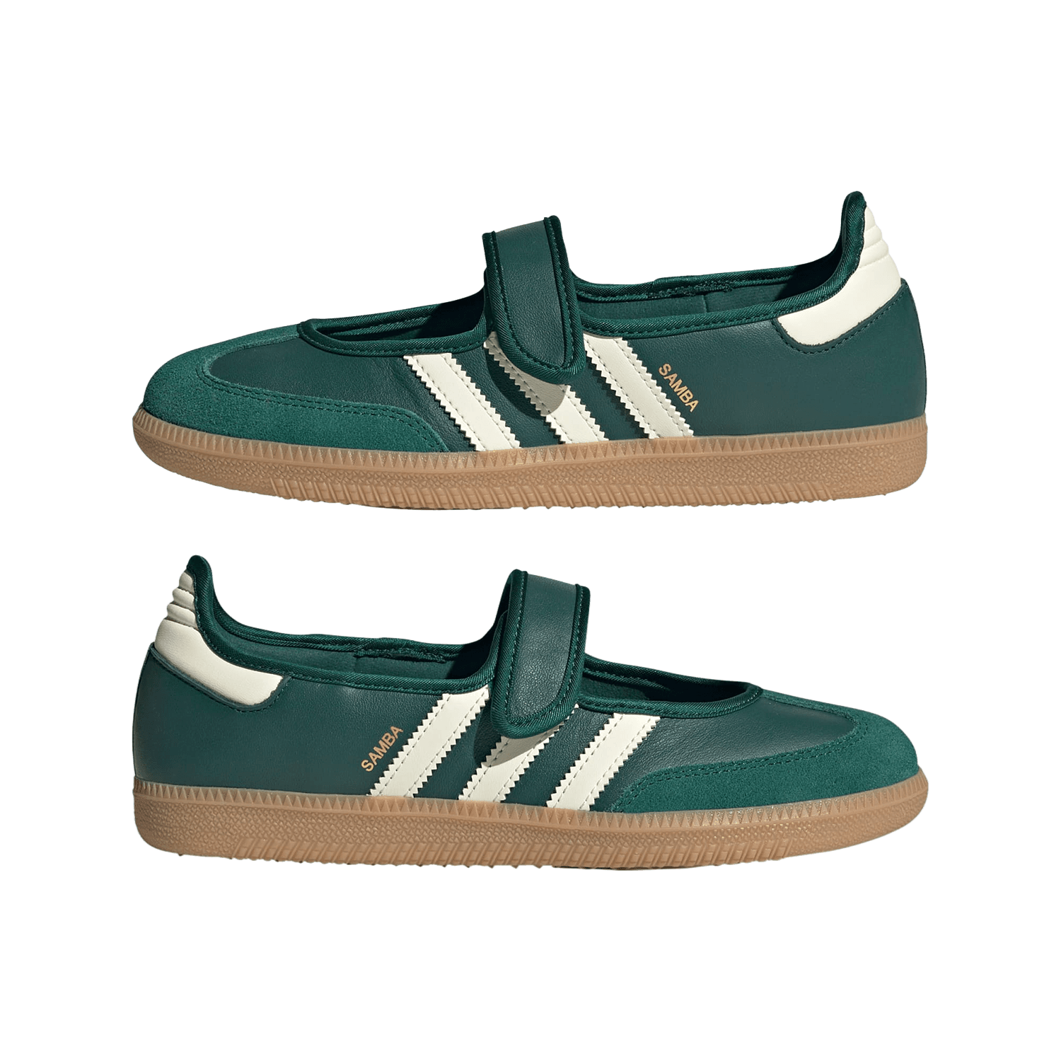adidas Originals Samba mary jane sneakers in green — 7
