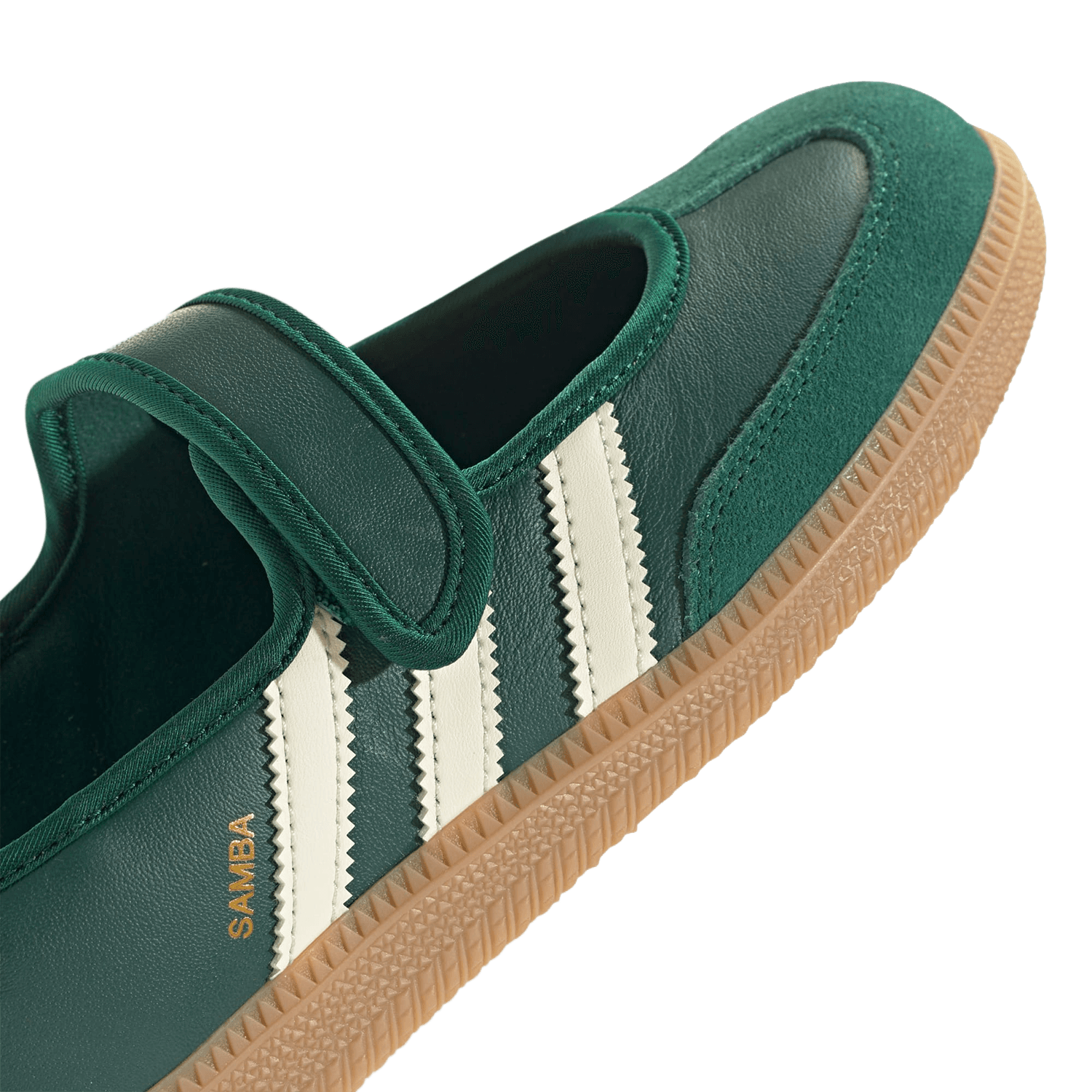 adidas Originals Samba mary jane sneakers in green — 9
