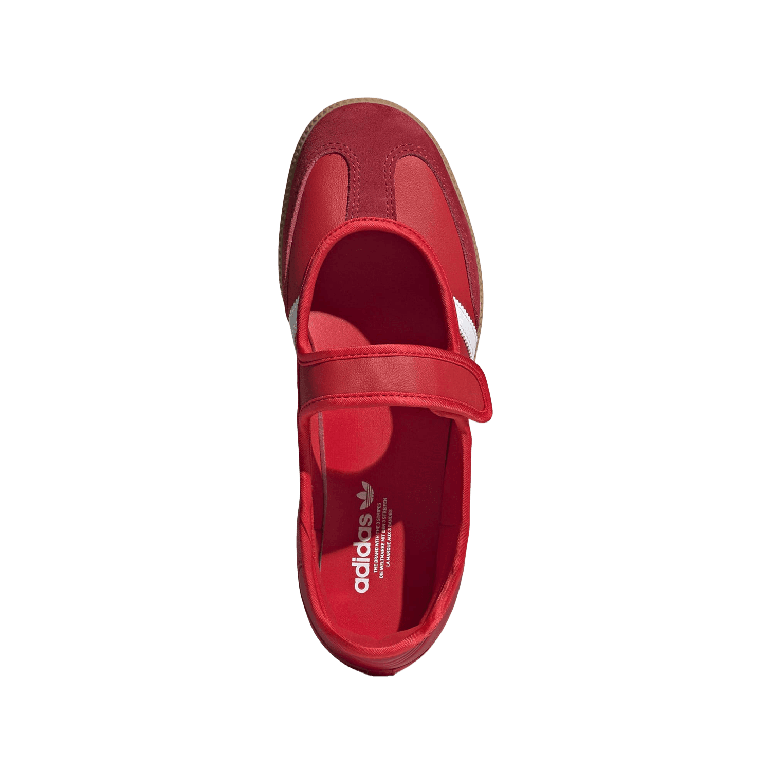 adidas Originals Samba mary jane sneakers in red — 2