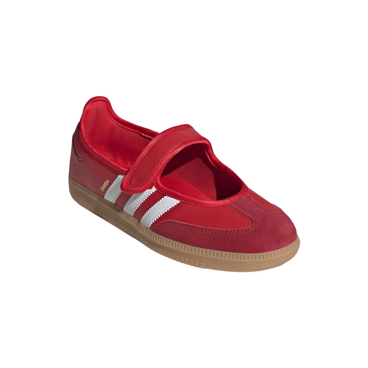 adidas Originals Samba mary jane sneakers in red — 3