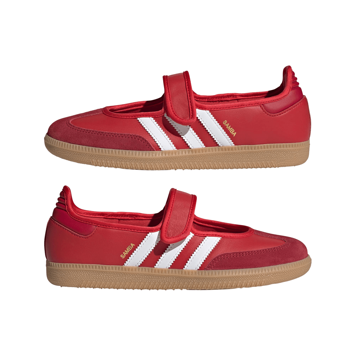 adidas Originals Samba mary jane sneakers in red — 7