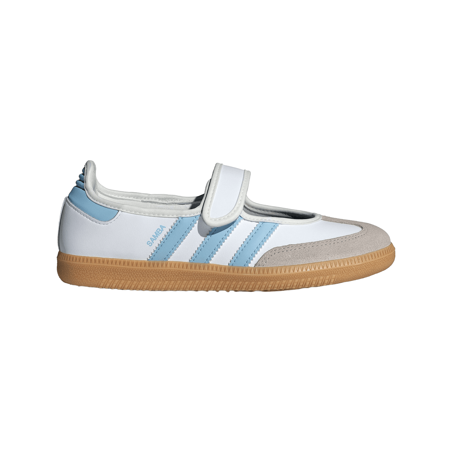 adidas Originals Samba mary jane sneakers white/blue — 1