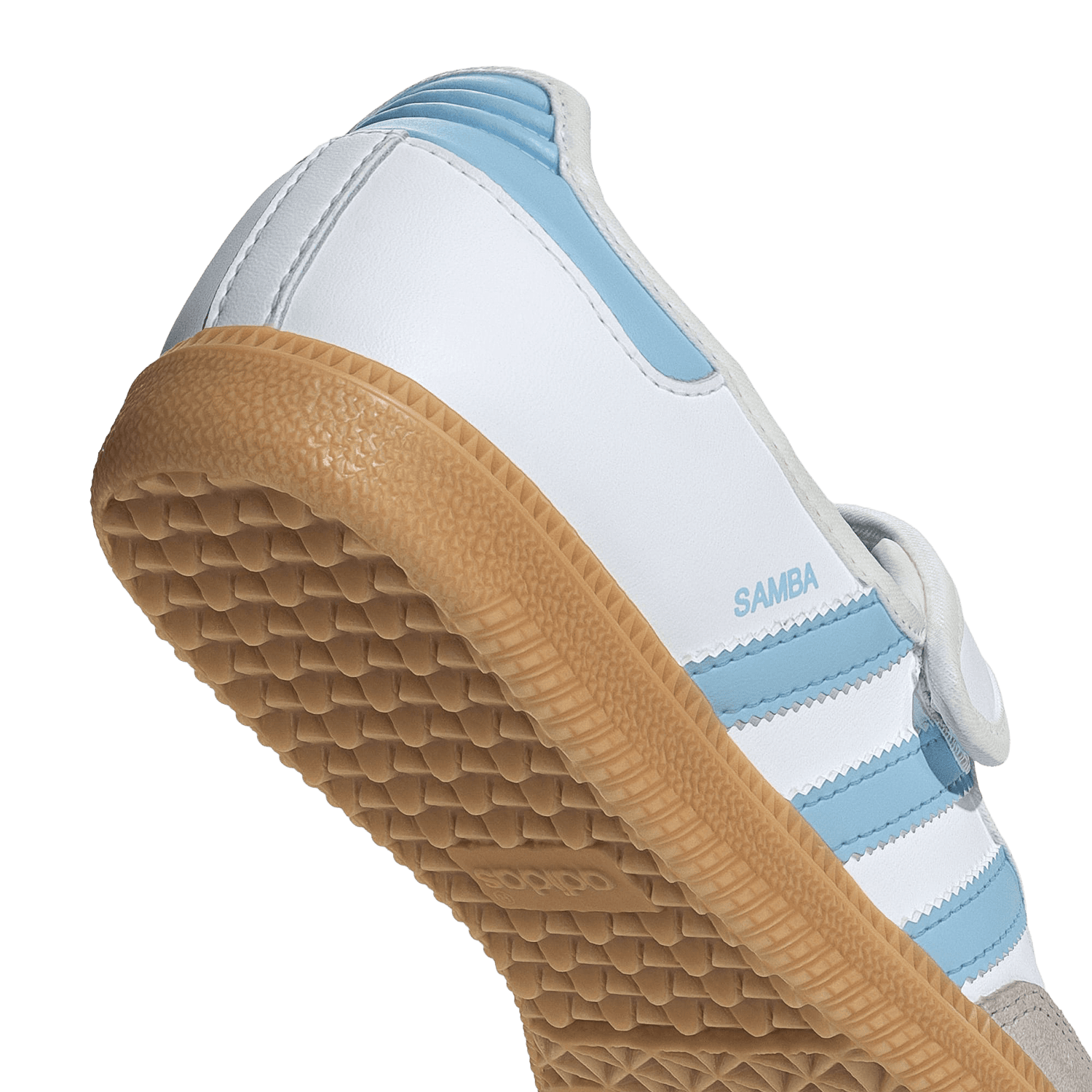 adidas Originals Samba mary jane sneakers white/blue — 9